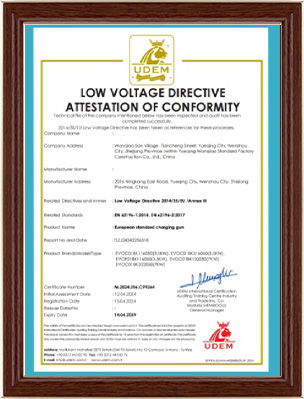 Certification