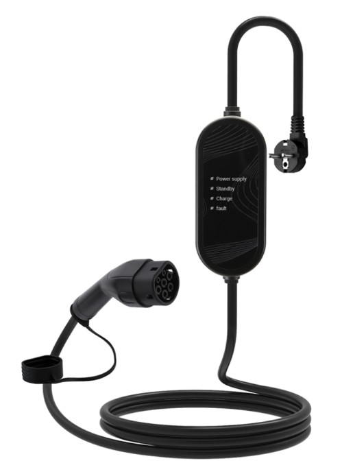 EU Portable Charging Gun (Mode 2, Indicator)