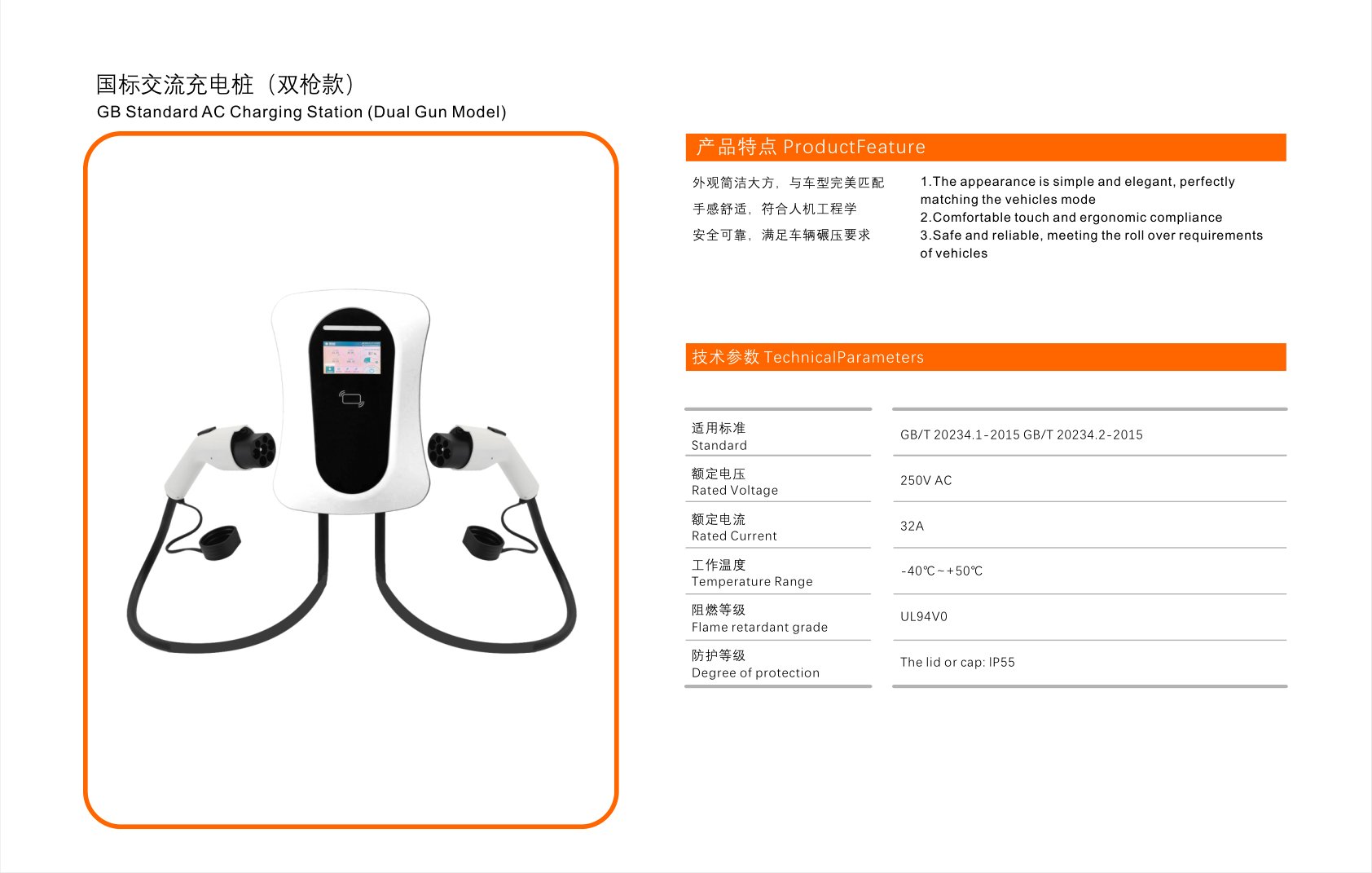 GB AC Charging Station (Dual Gun)